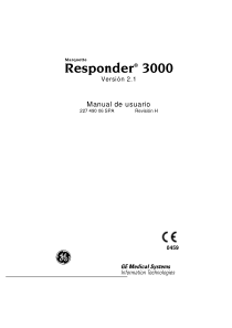 Marquette Responder3000 Defi - User manual (esp)