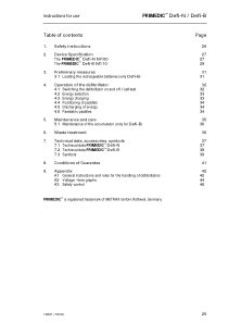 Metrax Primedic Defi-N - User manual
