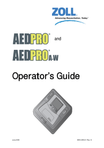 Zoll_AED_Pro_-_User_manual