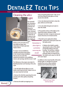 DentalEZ Chairs - Tech Tips