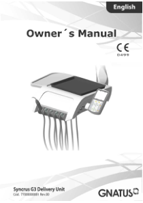 Gnatus Syncrus G3 Delivery Unit - User manual