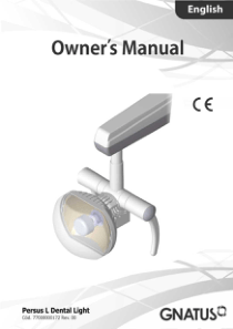 Gnatus Persus L Dental Light - User manual