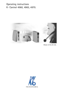Kavo K-Control - User manual