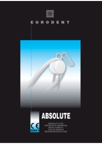 Eurodent Absolute - User manual (en,de,es)