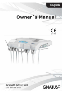 Gnatus Syncrus LS Delivery Unit - User manual