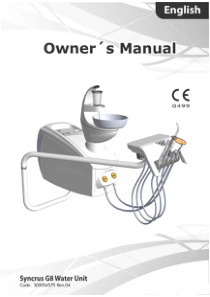 Gnatus Syncrus G8 Water Unit - User manual