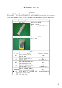Nipro Surdial 55+ Dialysis Machine - Maintenance manual 2