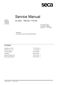 Seca_709,710_-_Service_manual
