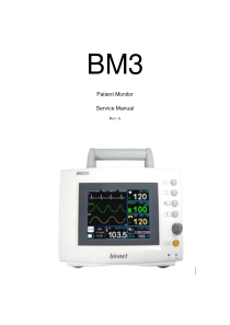 Bionet BM3 Patient Monitor - Service manual