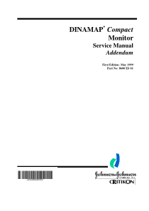 Critikon_Dinamap_Compact_-_Service_manual_addendum