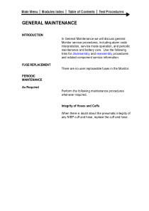 Critikon_Dinamap_MPS_-_General_maintenance