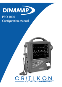 Critikon_Dinamap_Pro1000_-_Configuration_manual