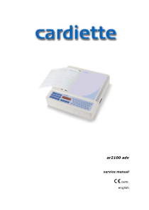 Cardiette_AR2100_-_Service_manual
