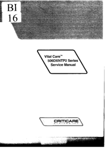 Criticare_VitalCare_506DXNTP2_-_Service_Manual