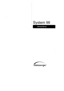 Datascope_98_-_Service_manual