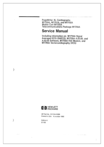 HP_PageWriter_XL_Cardiographs_-_Service_manual