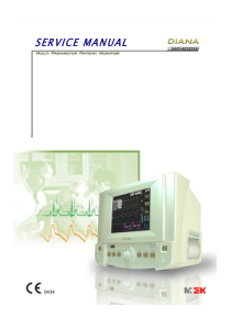 Mekusa Diana MP-400N Monitor - Service manual
