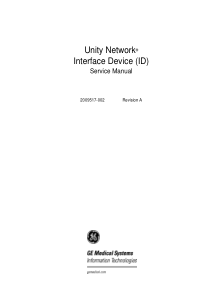Marquette_UnityID_-_Service_manual