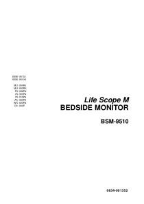 Nihon-Kohden_BSM-9510_Bedside_Monitor_-_Service_manual