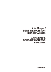 Nihon-Kohden_BSM-2301,2304,2351_Bedside_Monitor_-_Service_manual