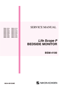 Nihon_Kohden_BSM-4100_-_Service_manual