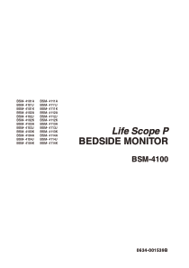 Nihon-Kohden_BSM-4100_Bedside_Monitor_-_Service_manual