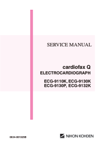 Nihon-Kohden_TEC-9110,9130_ECG_Monitor_-_Service_manual