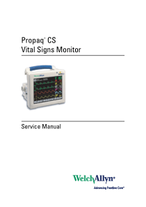 WelchAllyn_Propaq_CS_-_Service_manual