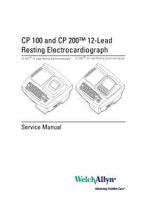 WelchAllyn_CP-100,200_ECG_-_Service_manual
