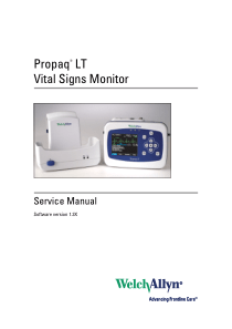 WelchAllyn_PropaqLT_-_Service_manual
