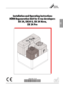 Dürr_Regeneration_Unit_for_XR24_-_Installation_manual