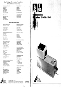 Dürr Periomat 1303 Filmentwickler - Anleitung
