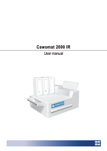 Cawomat 2000 IR - User manual
