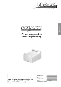 Protec_Optimax_Film_Processor_-_Bedienungsanleitung