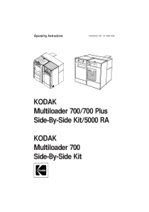 Kodak_Multiloader_700-Plus_Side-by-side-kit_-_User_manual