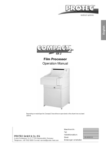 Protec Compact 2 - User manual