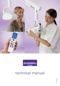Planmeca Intra Dental X-Ray - Service manual