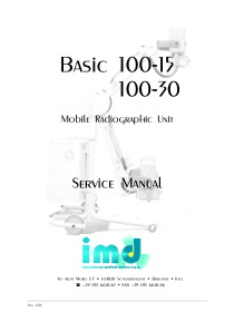 Siemens Basic 100 Mobile X-Ray - Service manual