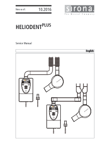 Sirona Heliodent Plus Dental X-Ray - Service manual