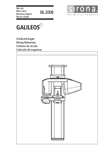 Sirona Galileos Dental X-Ray - Wiring diagrams