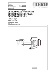 Sirona Orthophos XG Dental X-Ray - Wiring diagrams