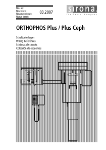 Sirona Orthophos Plus Dental X-Ray - Wiring diagrams