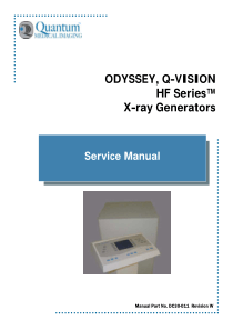 Quantum Odyssey, Q-Vision X-Ray - Service manual