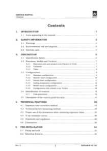 Villa Explor X-70 Dental X-Ray - Service manual
