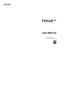 Instrumentarium Dental Focus Dental X-Ray - User manual