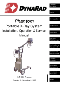 Dynarad_Phantom_-_User_service_manual