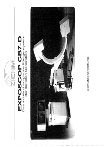 Ziehm Exposcop CB7-D - Bedienungsanleitung