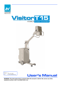 Villa Visitor T15 Mobile X-Ray System - User manual