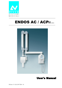 Villa Endos AC-P Dental X-Ray System - User manual