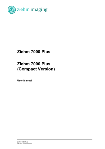 Ziehm 7000 Plus C-Arm - User manual